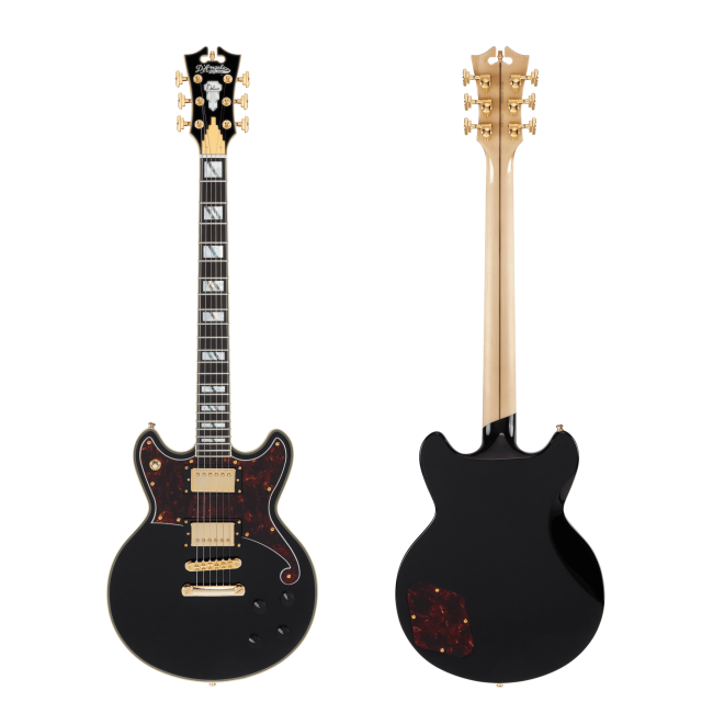 D'Angelico DADBRISBK2GS Deluxe Brighton Double-Cutaway Guitar